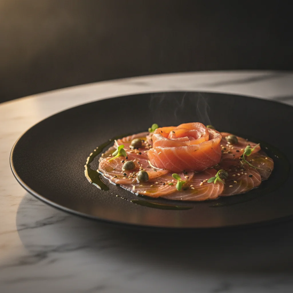 Carpaccio de somon